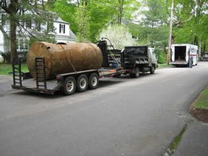 Switching from oil to gas or propane - oil tank removal services Boston